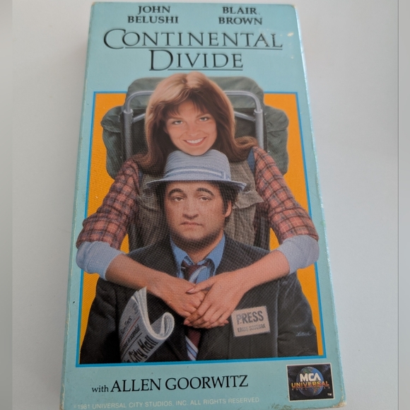 Continental Divide VHS - Picture 1 of 3